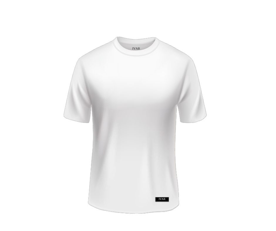 White Crew Neck inner Vest (100% Combed Cotton) – ivarclothing