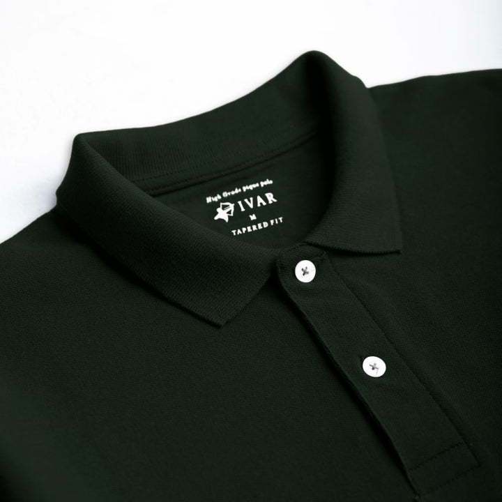 IVAR® Classic Hunter Green Polo