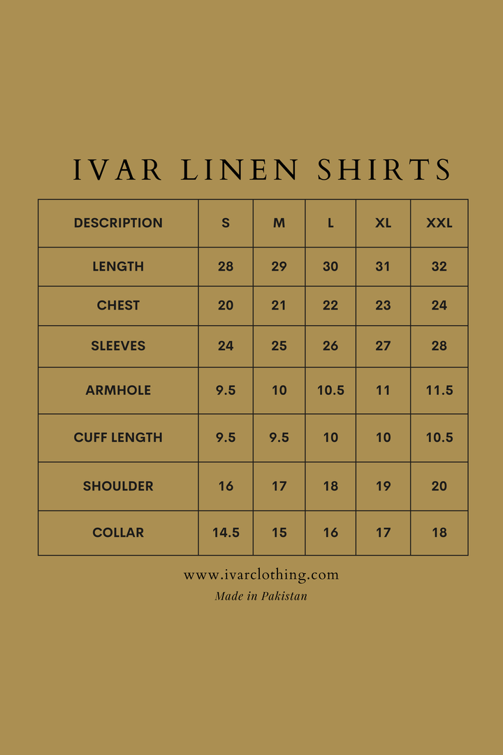 IVAR® White Linen Shirt