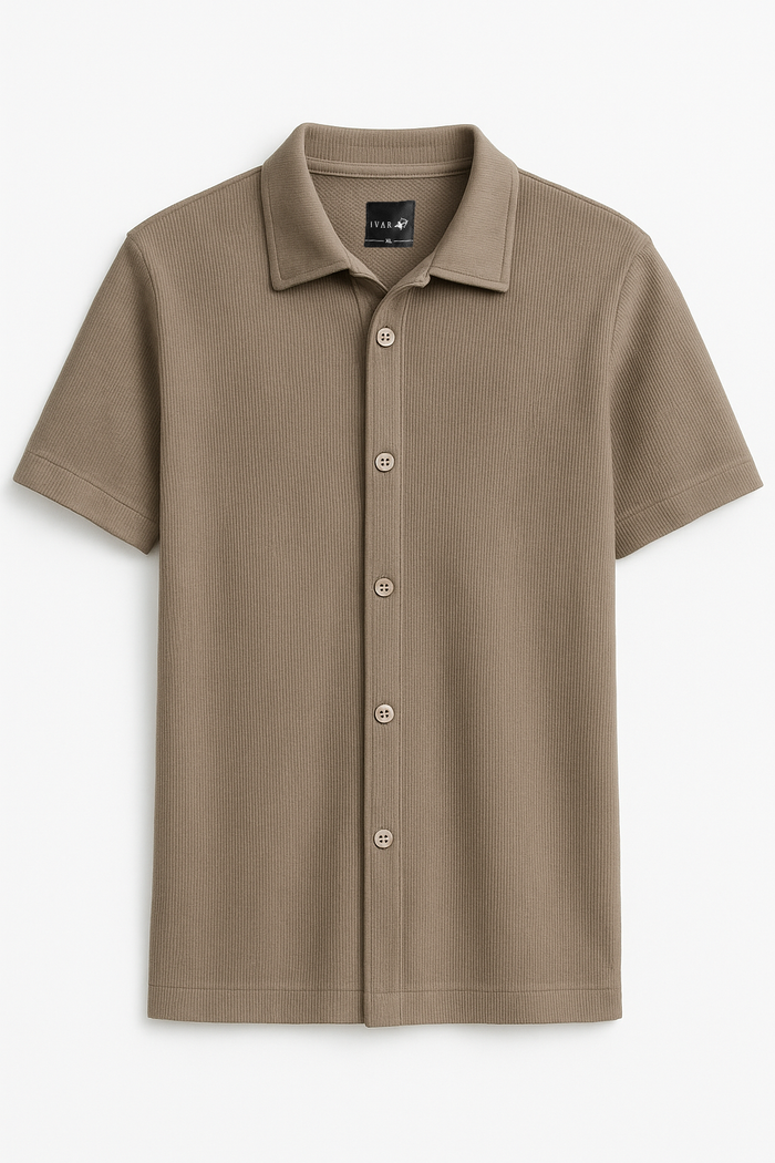 IVAR® Sand Stone Ribbed Shirt