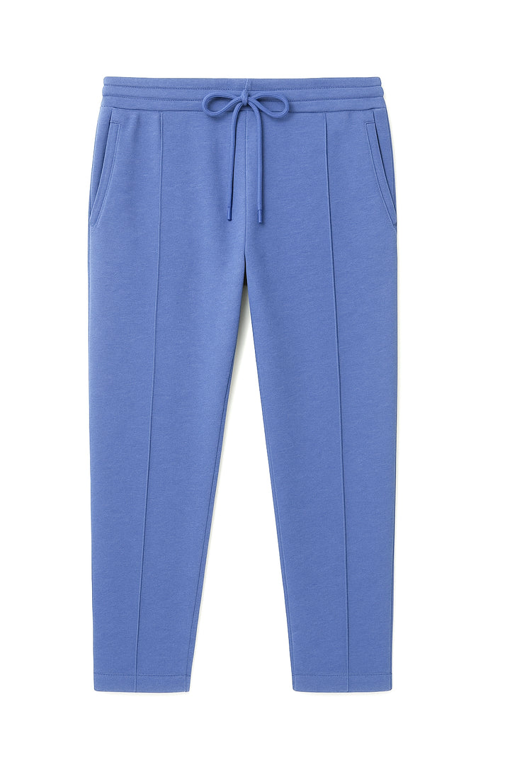 IVAR® Ink blue Stapered Knitted Pants