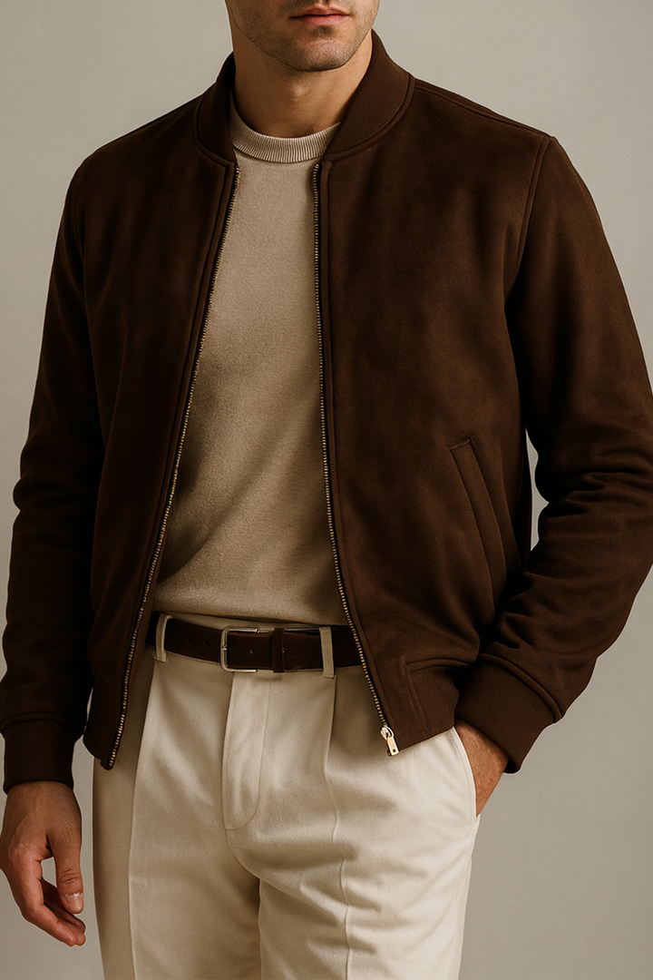 IVAR® Penny Brown Suede Jacket