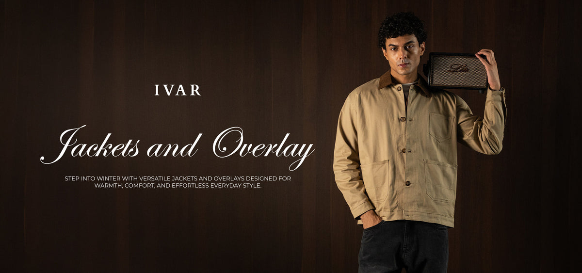 IVAR men's leather jackets and overlays collection