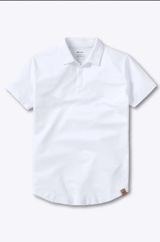 IVAR® White Versaknit Polo