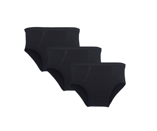 Black Wedge Fly Brief (Save 12% on Pack of 3)