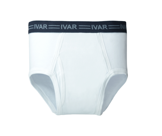 White Stretchable Brief (100% Combed Cotton)