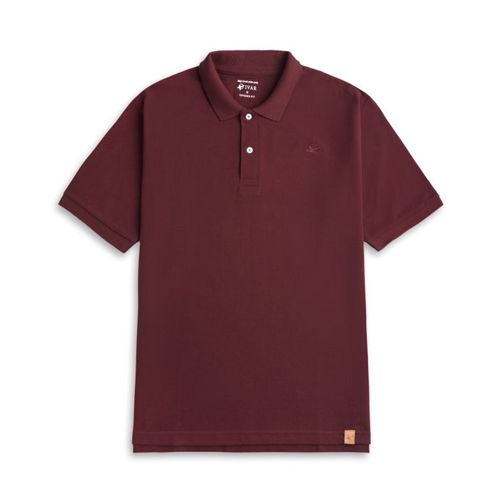 IVAR® Classic Dark Maroon Polo