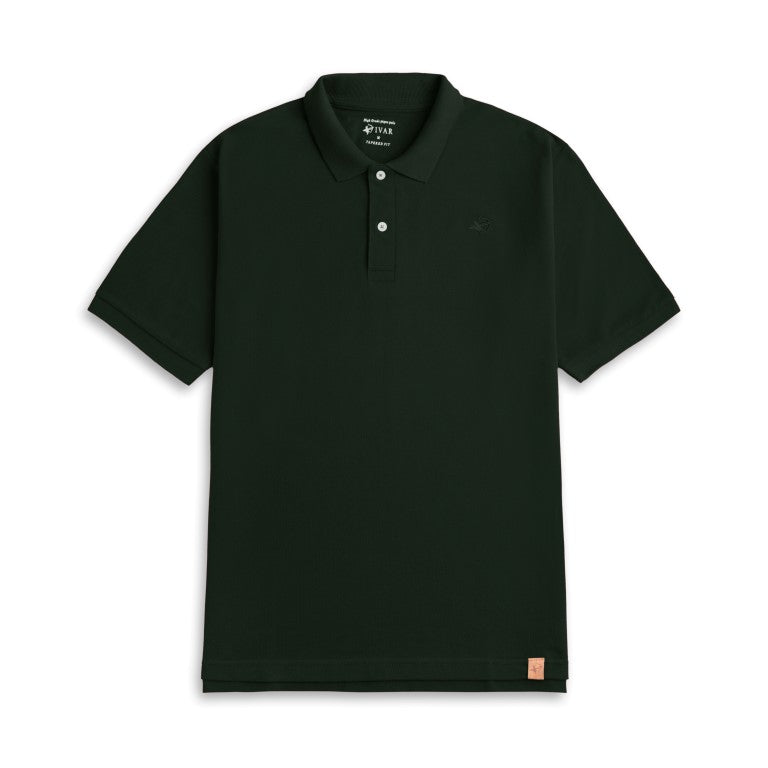 IVAR® Classic Hunter Green Polo