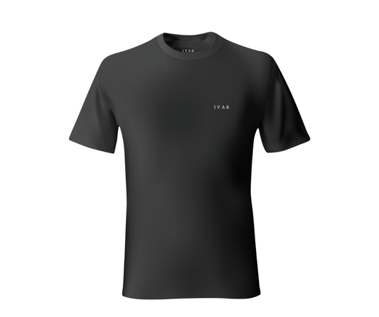 Basic Black T Shirt (100% Combed Cotton)