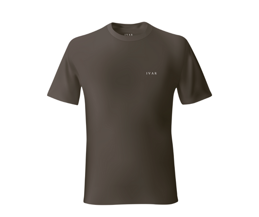 Basic Light Charcoal T Shirt (100% Combed Cotton)