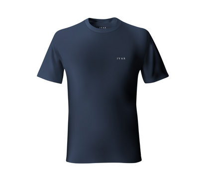Basic Navy T Shirt (100% Combed Cotton)