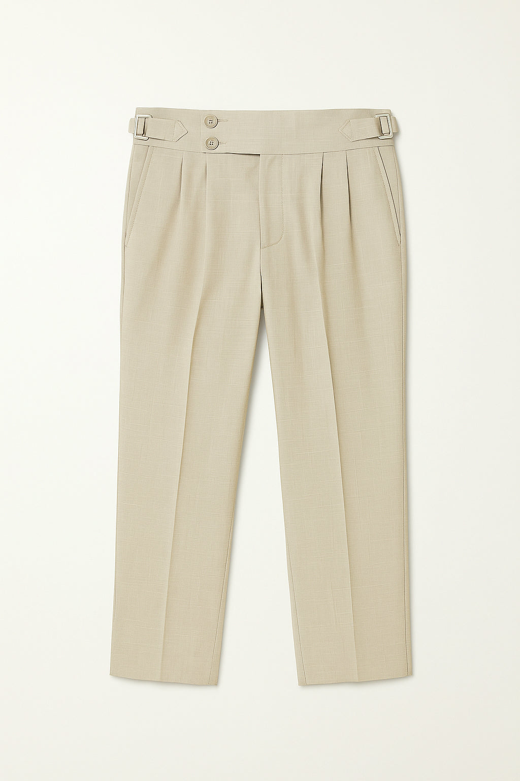 IVAR® Sand Stone Pleated Gurkha Pants