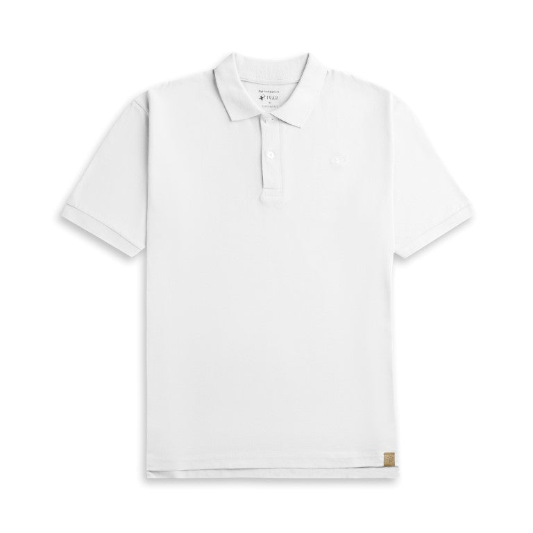 IVAR® Classic Ice White Polo