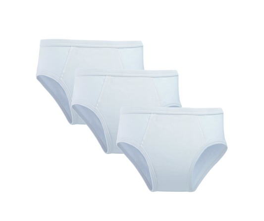 White Wedge Fly Brief (Save 12% on Pack of 3)