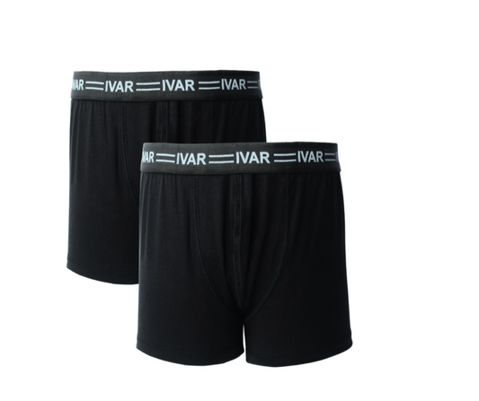 Black Stretchable Boxer (Save 10% on Pack of 2)