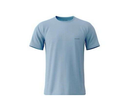 Basic Olympic Blue T Shirt (100% Combed Cotton)