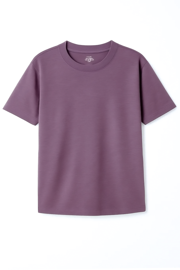IVAR® Plum Oversized Tshirt