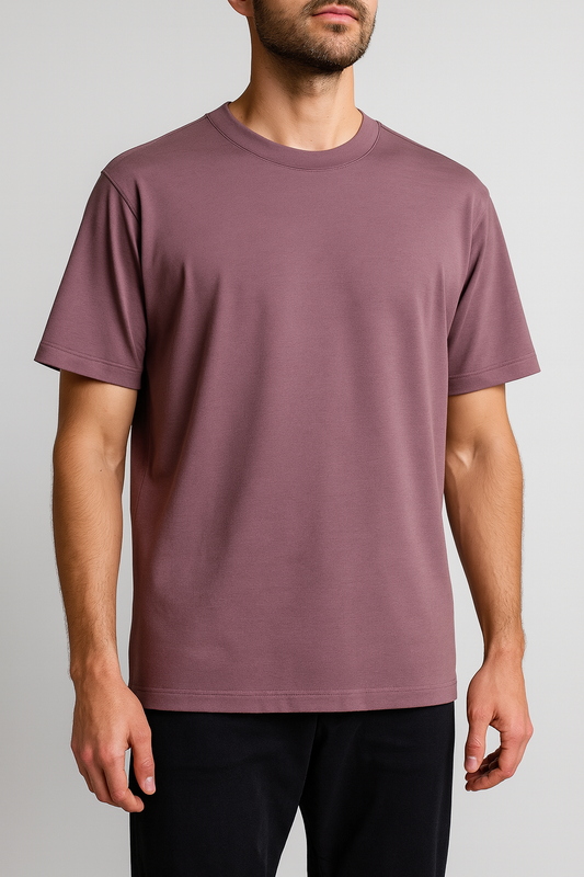 IVAR® Plum Oversized Tshirt