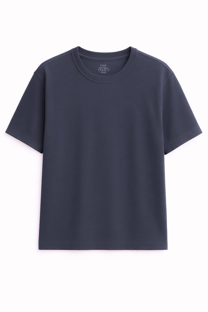 IVAR® Teal Blue Oversized Tshirt