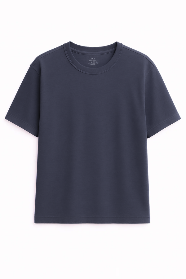 IVAR® Teal Blue Oversized Tshirt