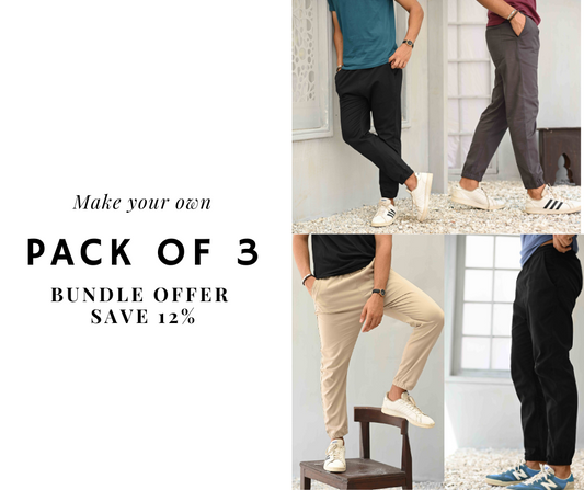 Make your own Pack of 3 AO pant (Save 12% on Pack of 3)