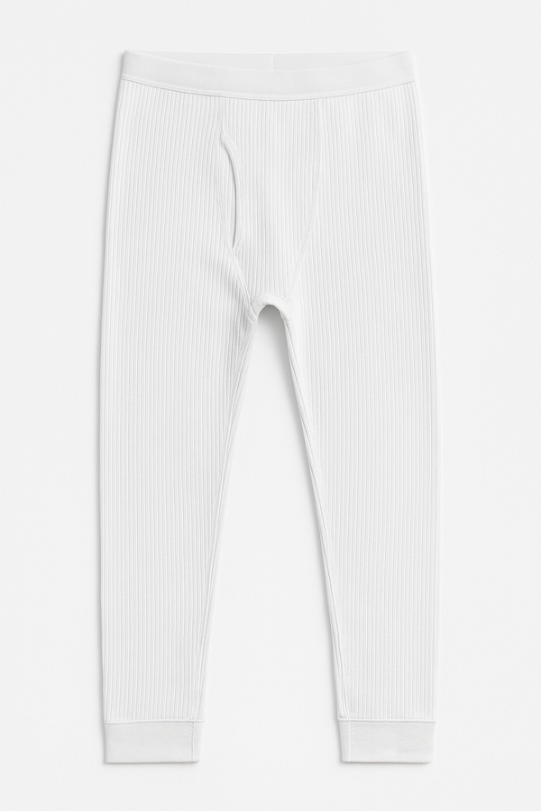 IVAR® Ribbed Compression Bottom White