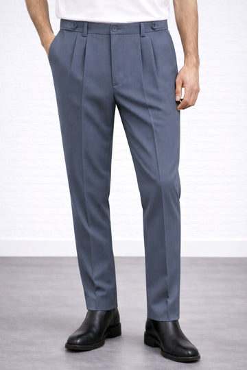 IVAR® Silver Adjustable pleated pants