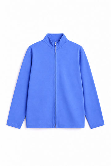 Ivar Airloop Pastel Blue Light Weight Zipper Cardigan