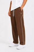 IVAR Brown Arc Track Pants - Styled Outfit View - IVAR Clothing
