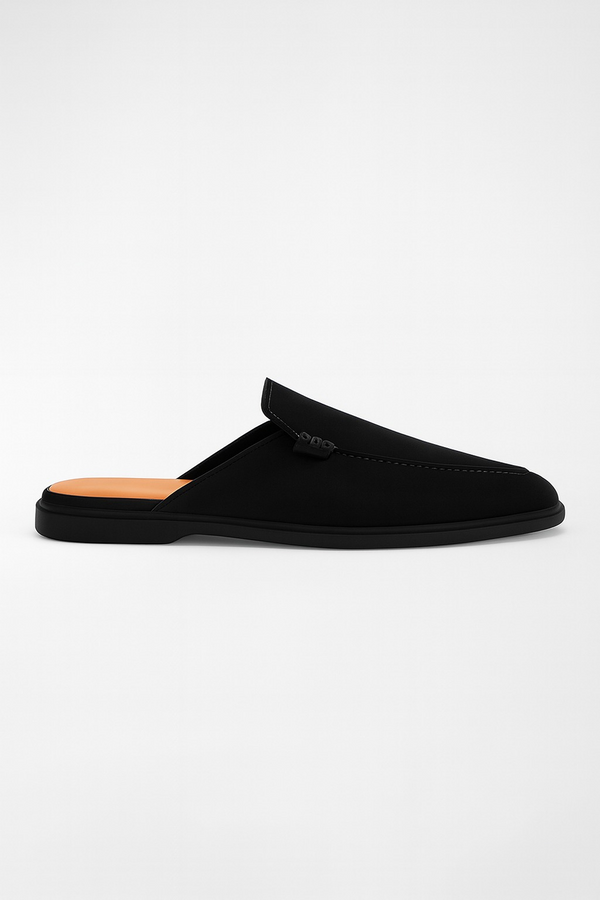 IVAR® Black Slide Loafers