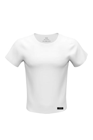 Deep Neck Sleeve Vest (100% Combed Cotton)