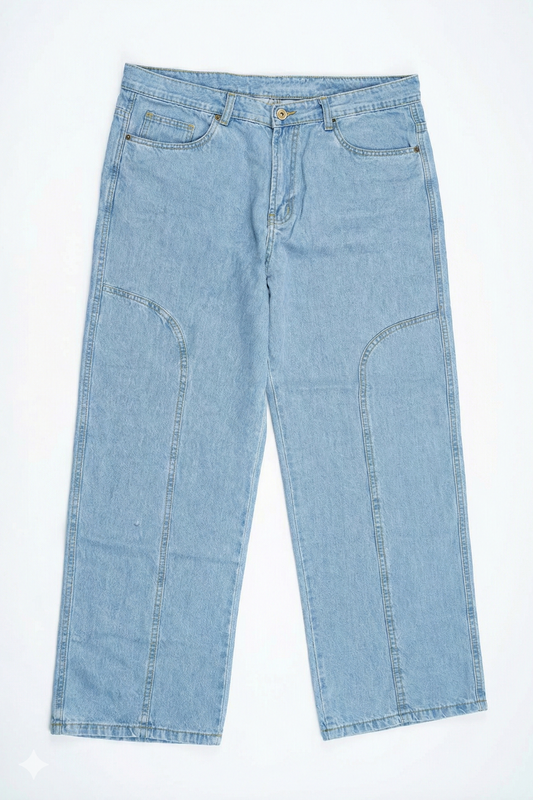 IVAR® Straight Fit Light Blue Workshop Denim