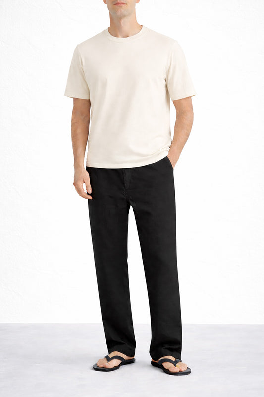 IVAR® Airloop Off White Tapered Fit Tshirt