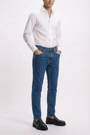 IVAR® Medium Blue Denim with Golden Thread