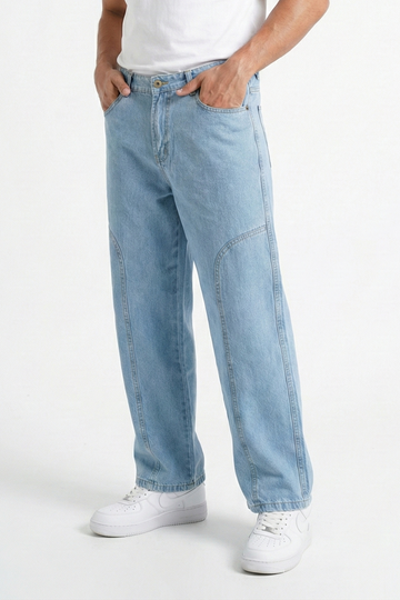 IVAR® Straight Fit Light Blue Workshop Denim