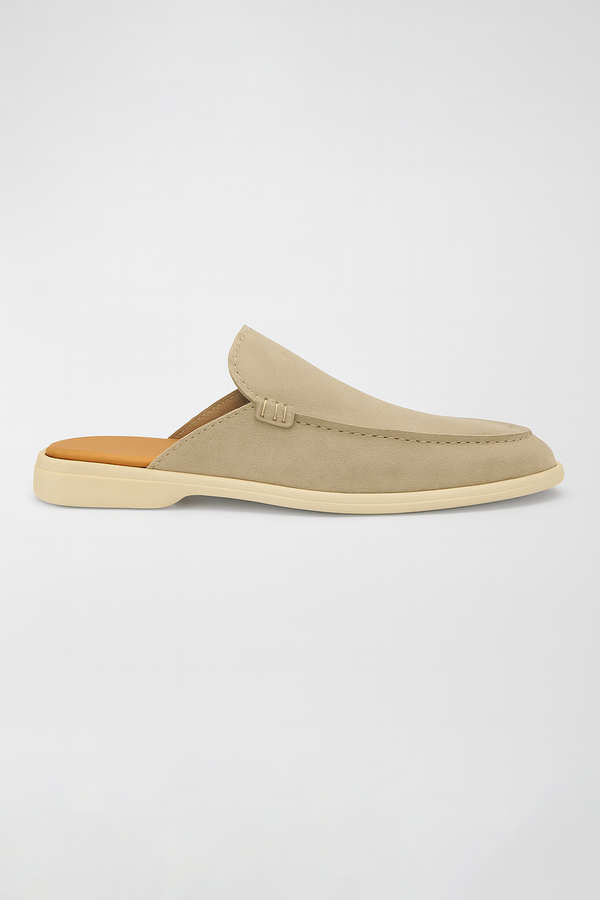 IVAR® Grey Slide Loafers