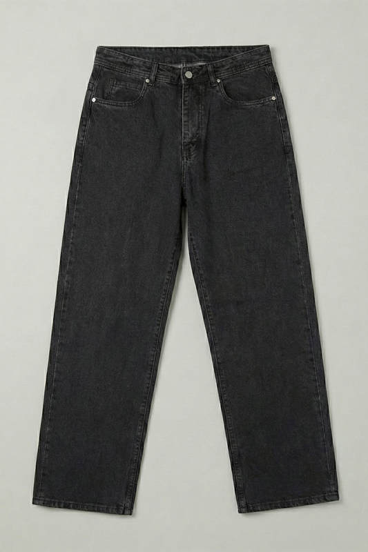 IVAR® Black Relaxed Fit Denim