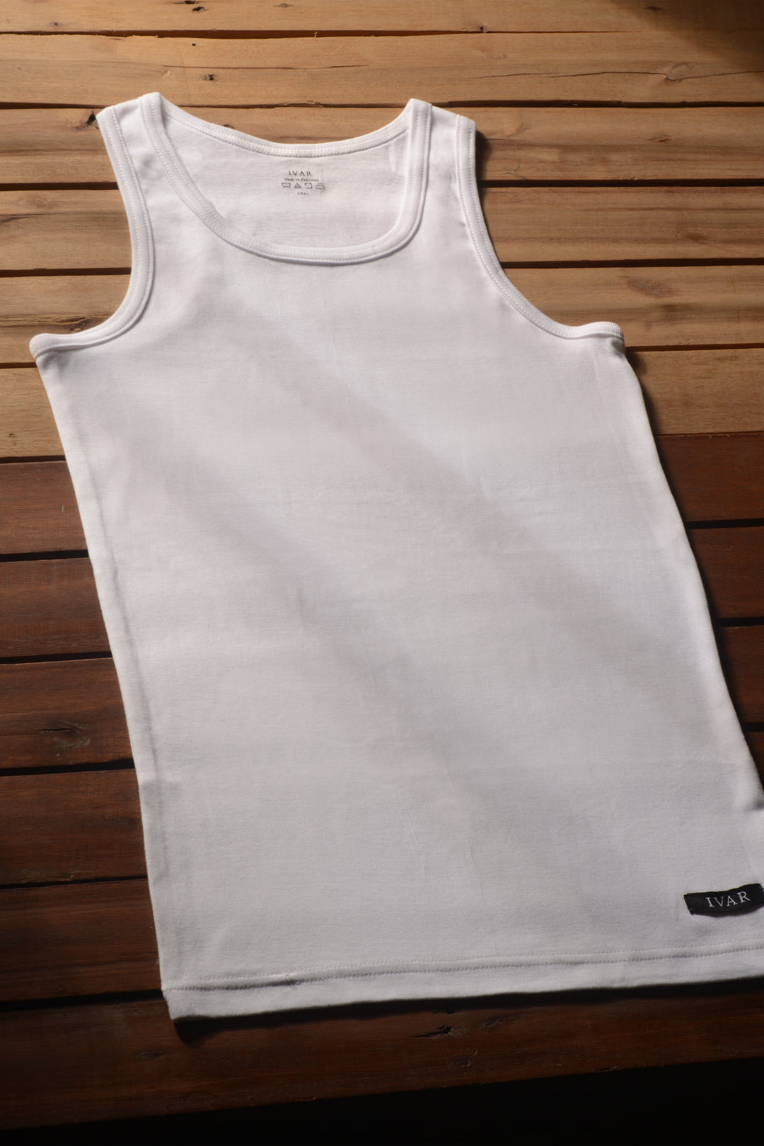 Ribbed Vest (100% Combed Cotton)