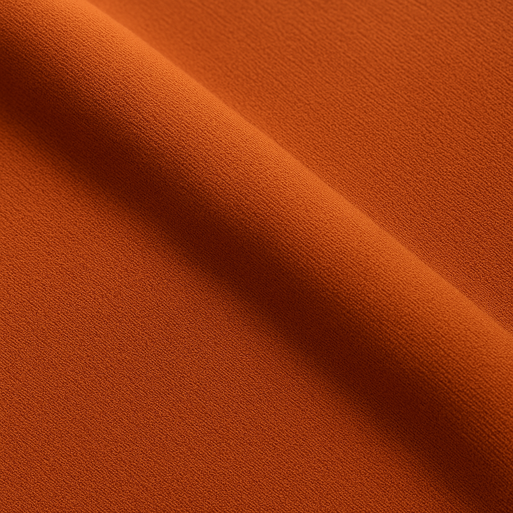 IVAR® Burnt Orange Cuban Collar Shirt