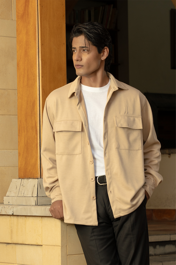 IVAR® Beige Shacket