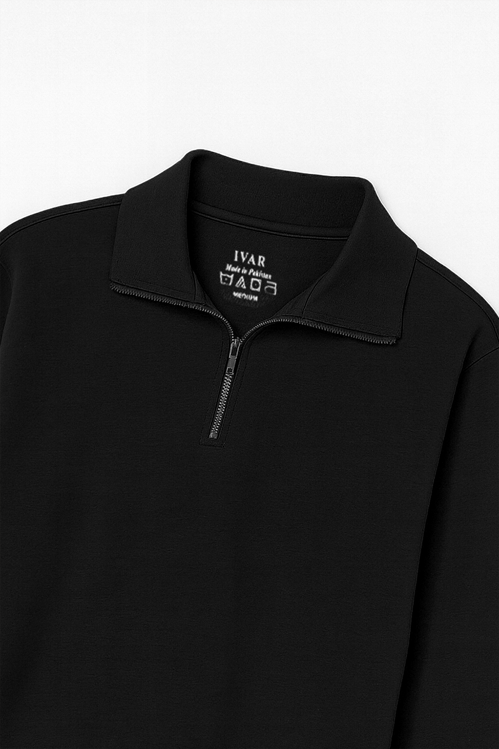 IVAR® Black Fleece Quarter Zipper