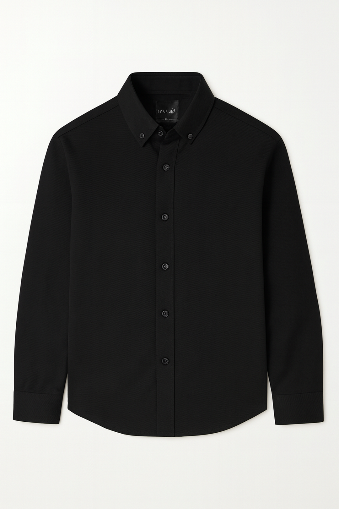 IVAR® Non Iron Black Shirt