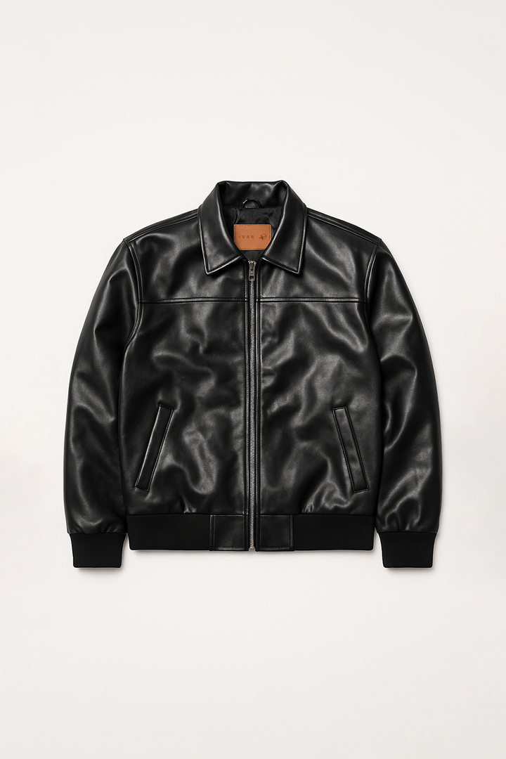 IVAR® Legacy Black Leather Classic Jacket