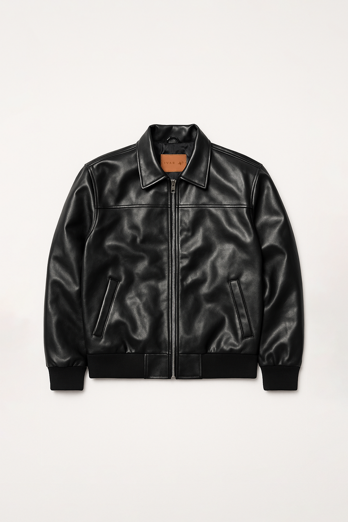 IVAR® Legacy Black Leather Classic Jacket