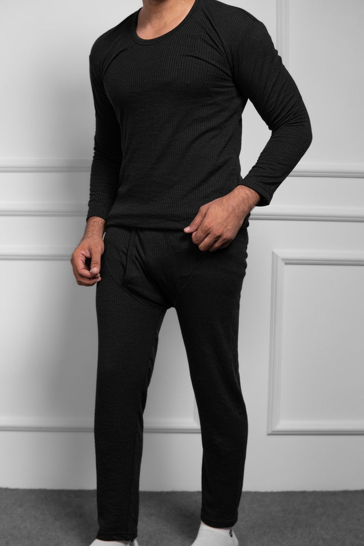 IVAR® Ribbed Compression Suit Black