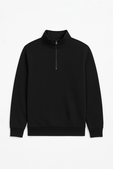 IVAR® Black Fleece Quarter Zipper