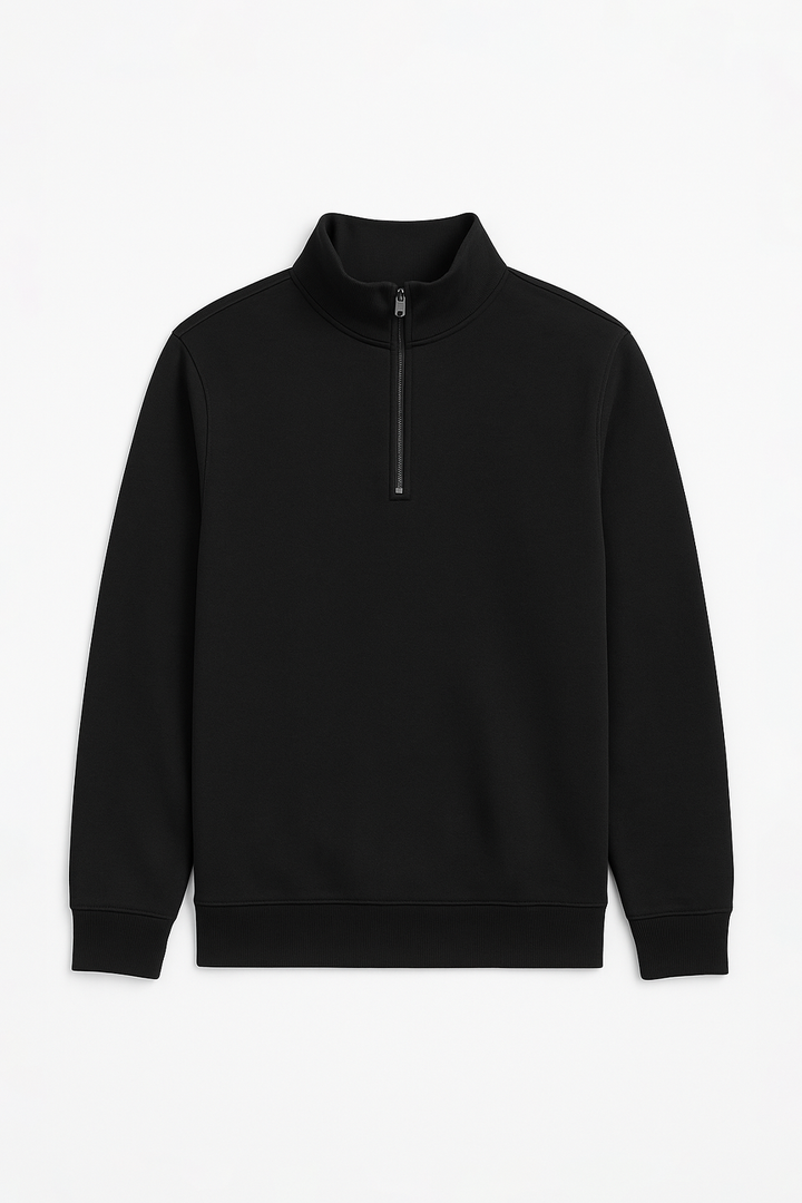 IVAR® Black Fleece Quarter Zipper