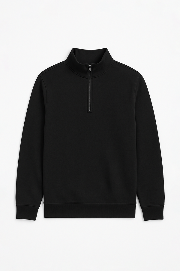 IVAR® Black Fleece Quarter Zipper