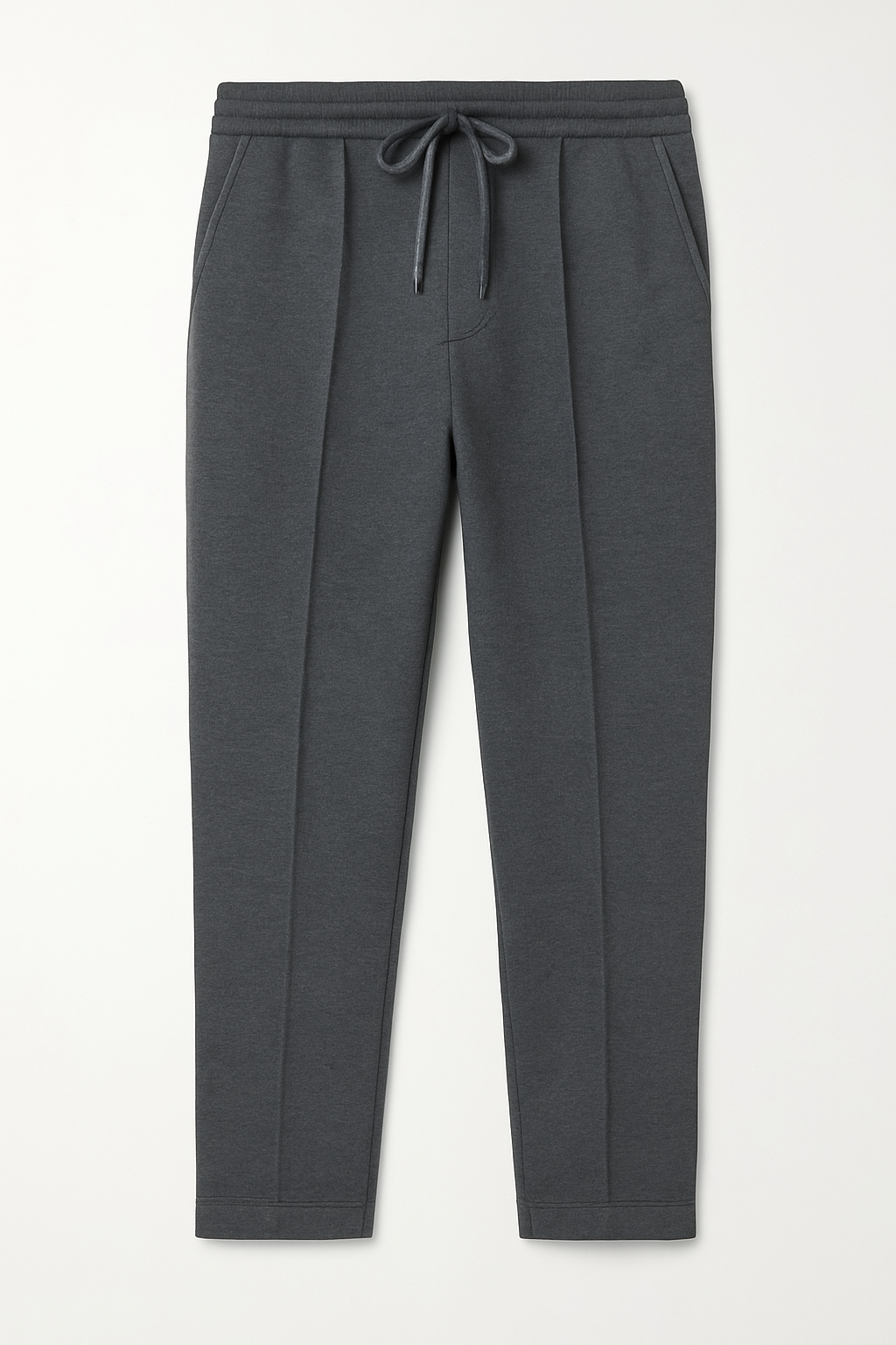 IVAR® bluish Charcoal Stapered Knitted Pants