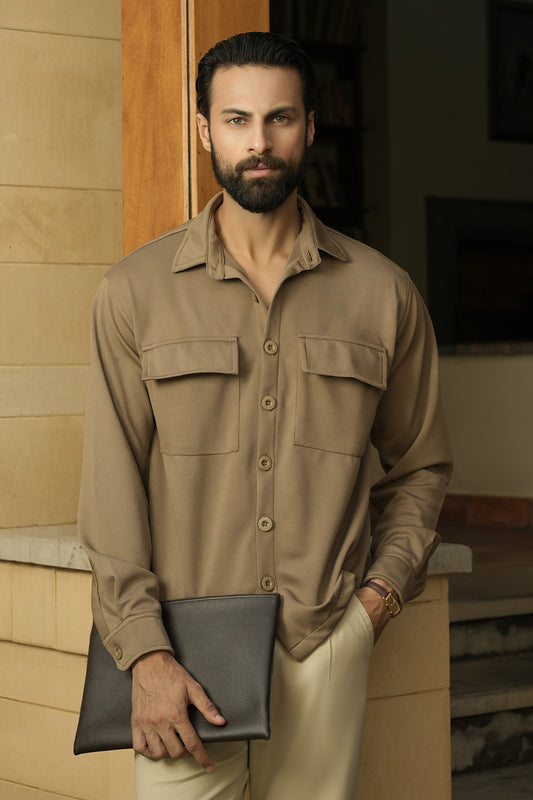 IVAR® Brown Shacket